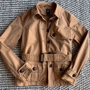 GAP Khaki Belted Jacket